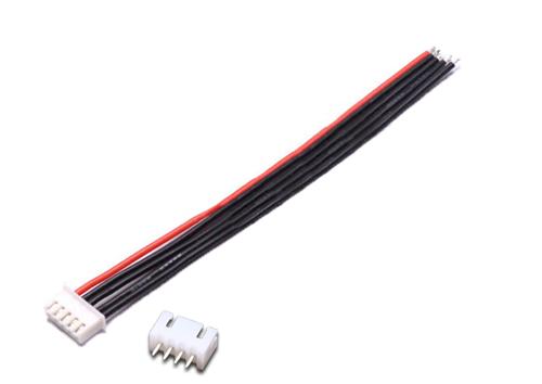 JST-XH 2.54mm (5pin) 4S Balancer Cable Female w/14cm AWG22 + Male conn. (1 pc) [1102076-4S]